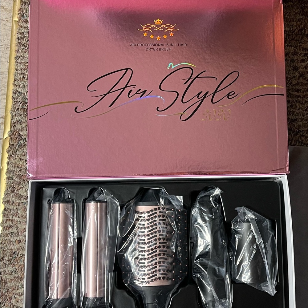 Brightup Hair Dryer Brush with 110,000 RPM High-Speed Negative Ionic Blow Dry...